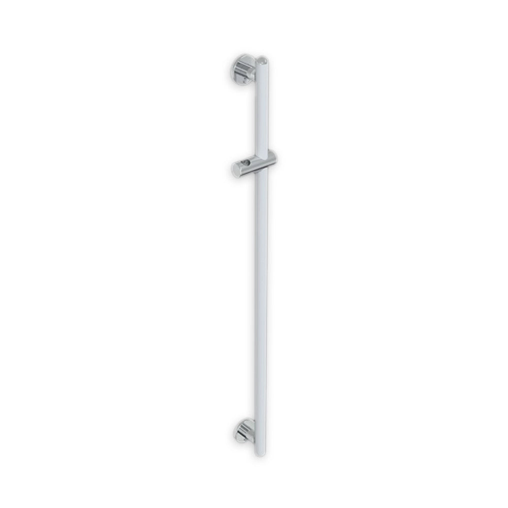 Saliscendi doccia serie raffaello cm 120 bianco opaco, inox lucido