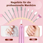 Kit di cura unghie - Pedicure e studio delle unghie e cura personale DIY _Rosso