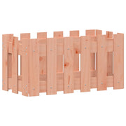 Fioriera | Cassetta per fiori | Vaso Giardino Design Recinzione 60x30x30cm Massello Douglas