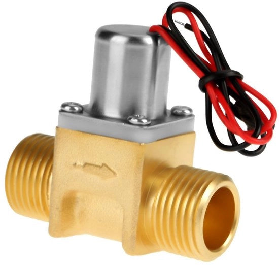 Valvola di flusso idraulico compatta e stabile - G0.5 pollici - Adatta per acqua e aria - Ideale per irrigazione esterna