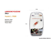 Trade Shop - Lampadine Di Posizione Sv8.5 12v / 36mm 5w Lampadine Ultra Luminose Maxtech L-p080r -