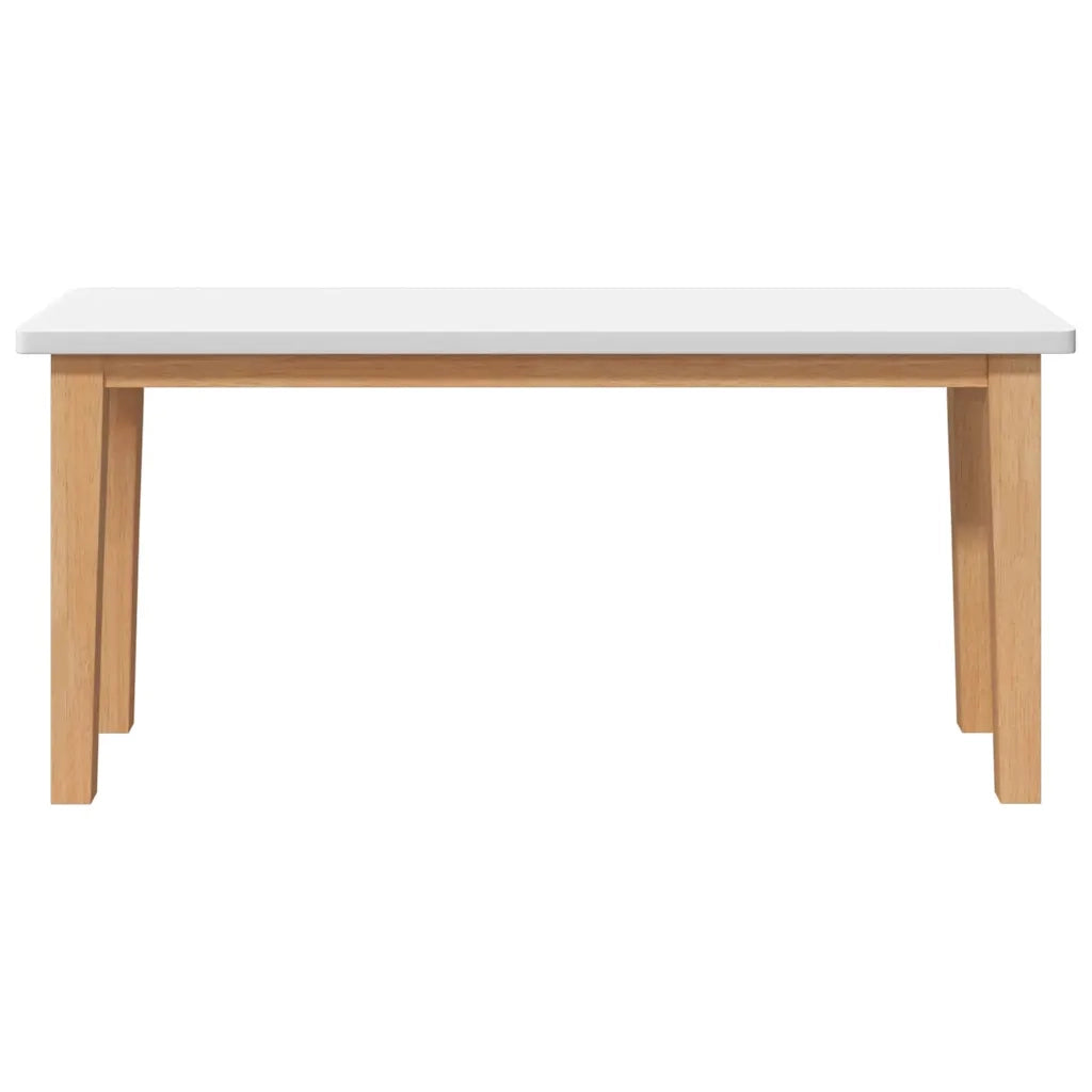 Panca 90 cm in Legno Massello di Hevea 4102596