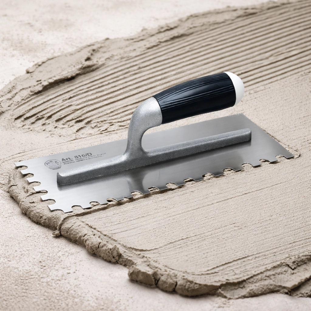 Frattone rettangolare 28x12 cm dentato sinistro 5x7 mm