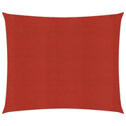 Vela ombreggiante 160 g/m² rossa 7 x 7 m HDPE 02_0009293