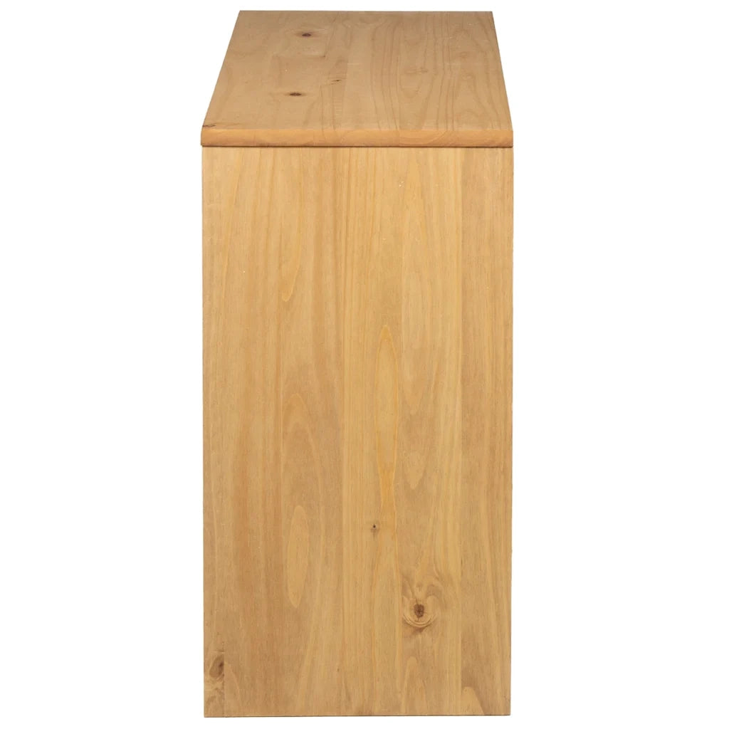 Tavolo Consolle SAUDA Rovere 89,5x36,5x73cm Legno Massello Pino