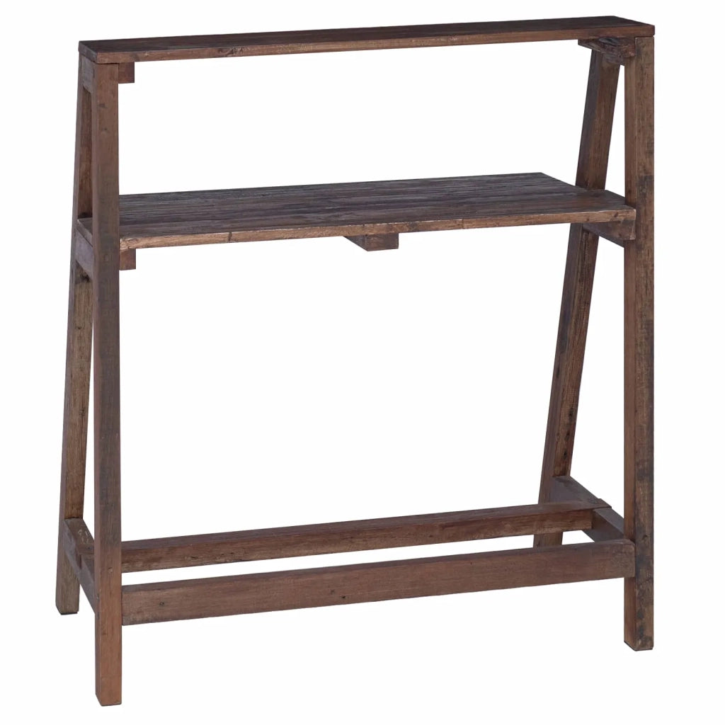 Scrivania Marrone 90 x 50 x 103 cm Legno Recuperato Massello