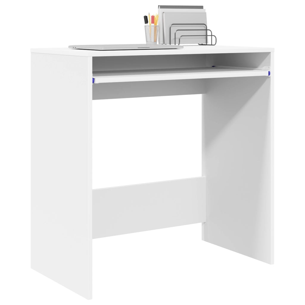 Scrivania per computer Bianco Legno ingegnerizzato Compatta