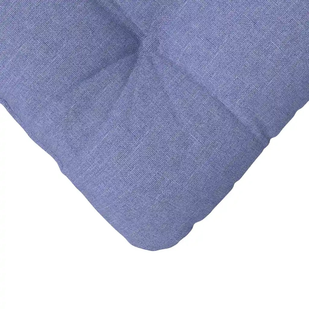 Cuscini per Seduta 4 pcs Blu jeans 45 x 45 x 12 cm Tessuto