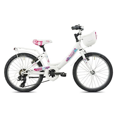 Bicicletta esperia 259200d bimba bianca