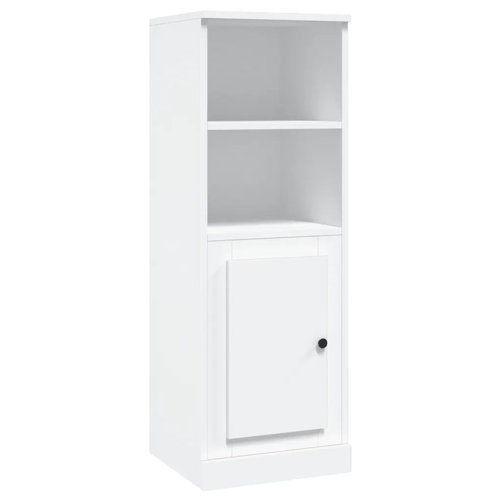 Credenza Bianca 36x35,5x103,5 cm in Legno Multistrato 816320