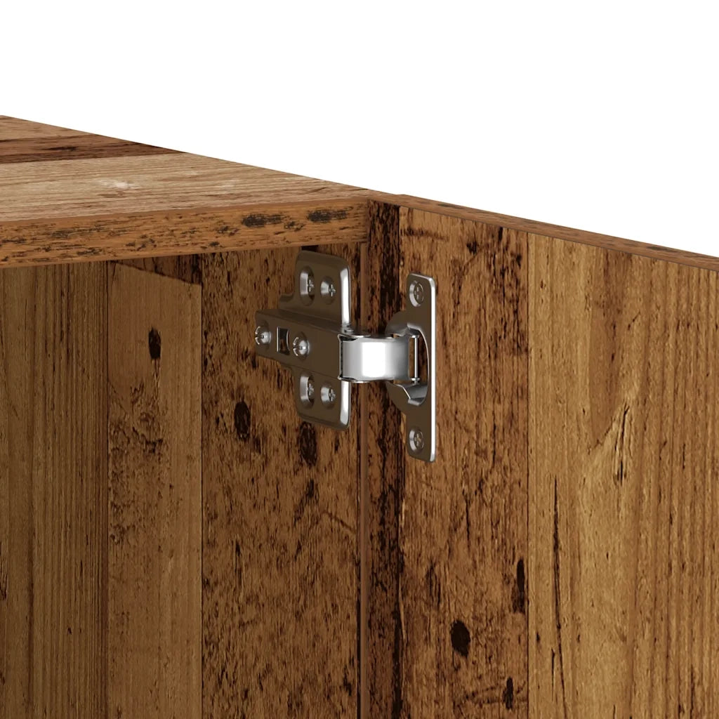 Mobile Porta TV Legno Vecchio 100x35x40 cm in Legno Multistrato 856353