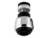 Aeroflux a due getti con doccetta a snodo, filetto f22 con riduzione m24