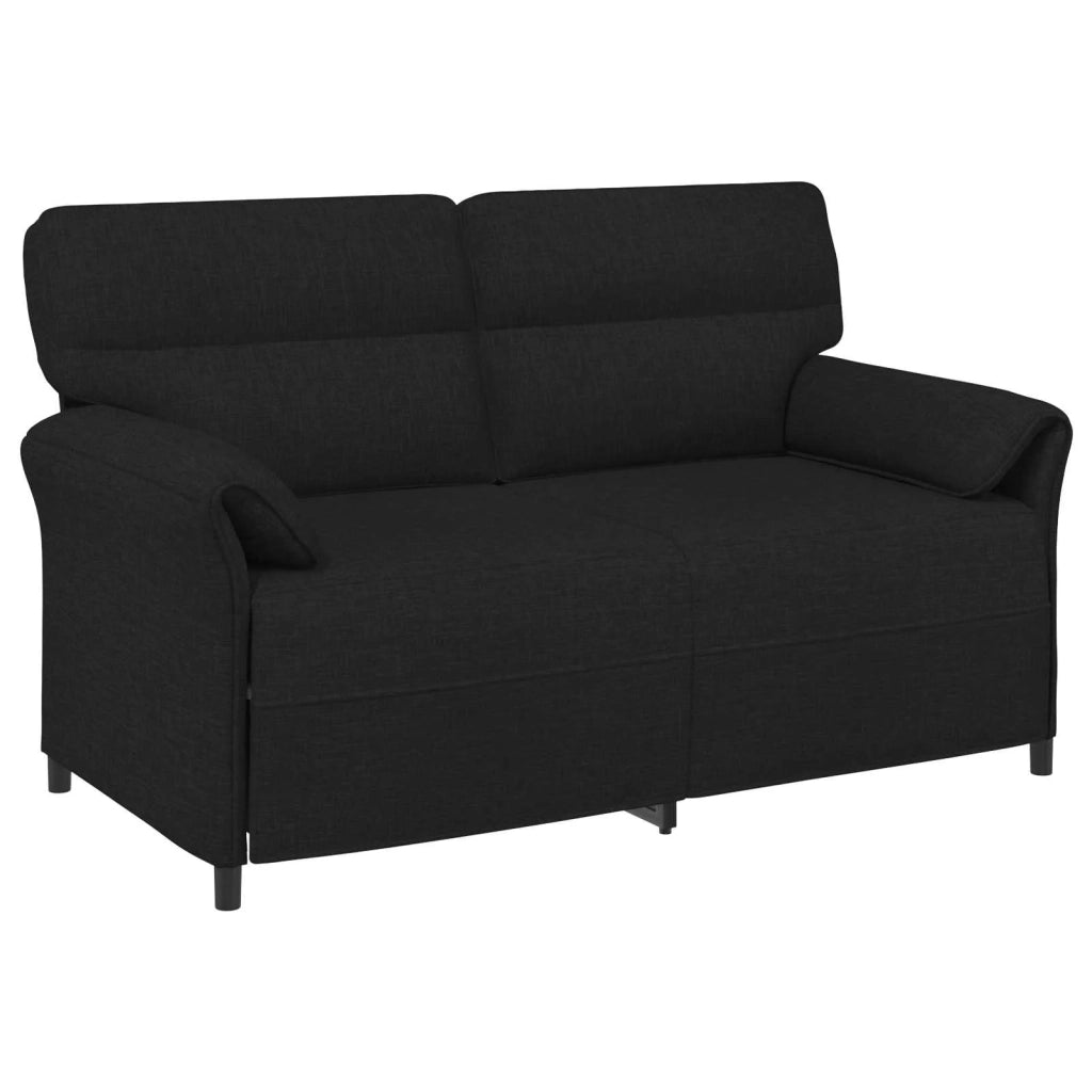 Set di divani 2 pz Nero Tessuto 3424859