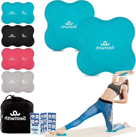Protezione per le ginocchia per yoga - supporto per ginocchia per maggiore comfort