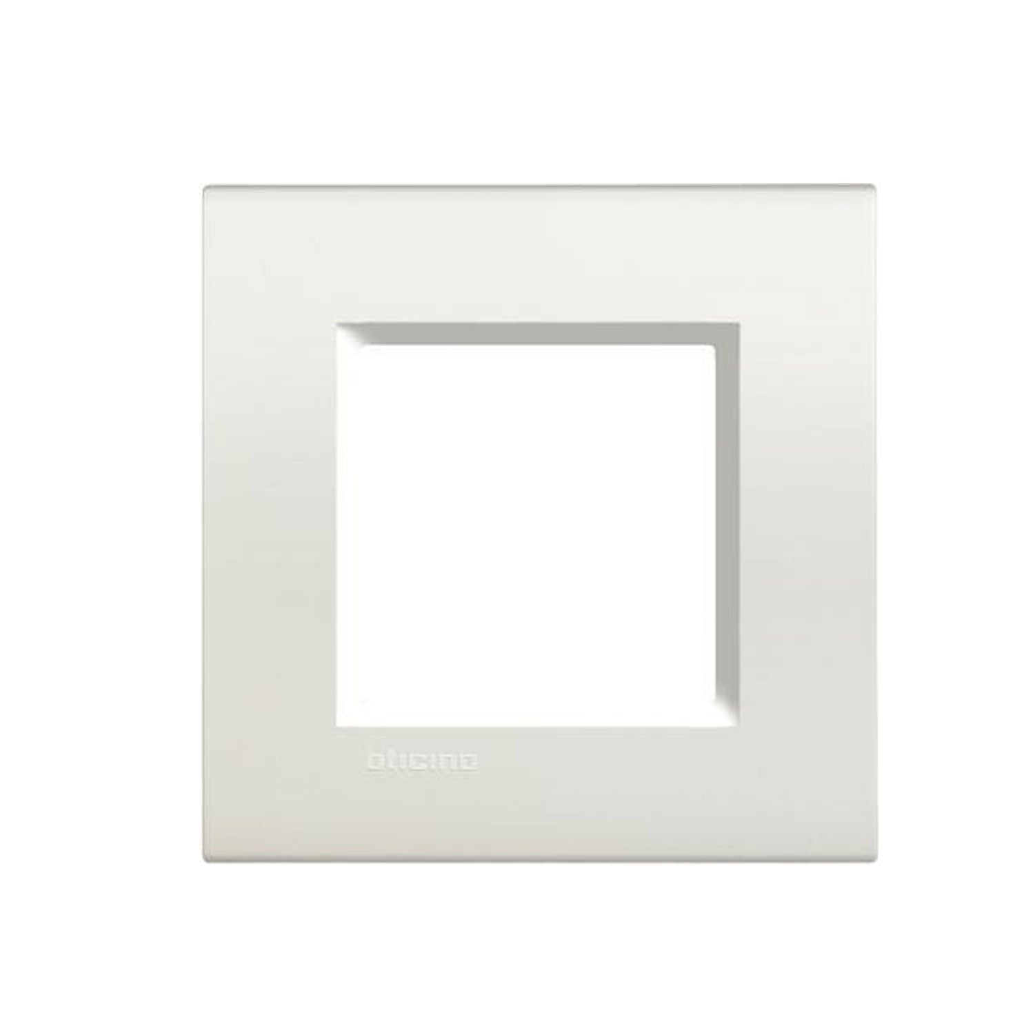 Bticino Placca 2 Moduli Bianco