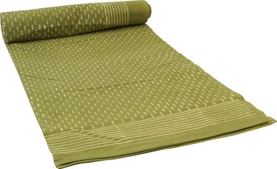 Bolster di stoffa a mano con disegno 1 in cotone, dimensioni 150x200 cm