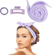 Krullend 's nachts fluweel krulband con antislip per capelli di media lunghezza con spilla per capelli