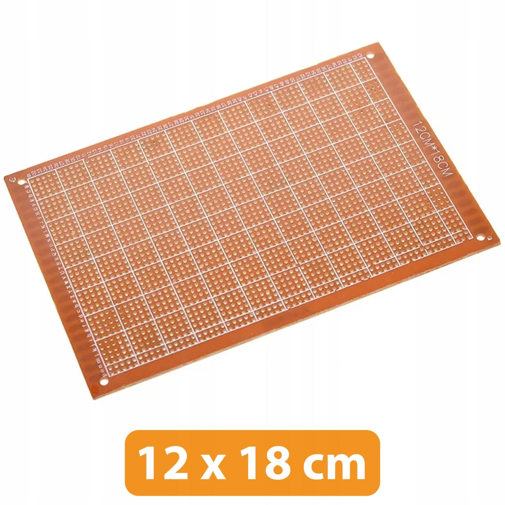 Piastra Prototipo Universale Rosfix 120x180 mm – Montaggio THT, Fori 2,54 mm | Elettronica Fai-da-te, Saldatura
