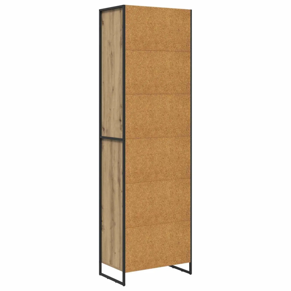 Credenza | Armadi alti Rovere Artigianale 60 x 36 x 200 cm