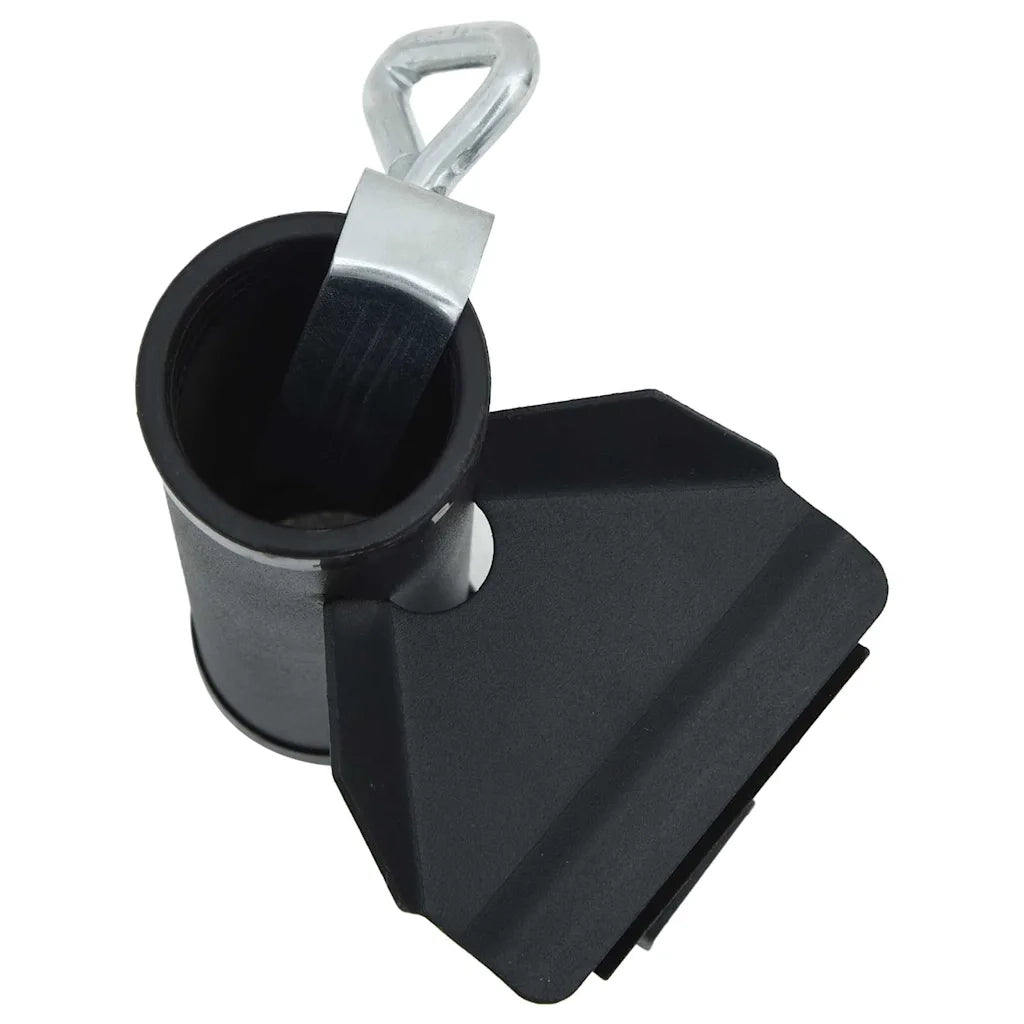 Morsetti per Ombrelloni da Balcone 2 pz 25-38 mm in Acciaio CFW2869724