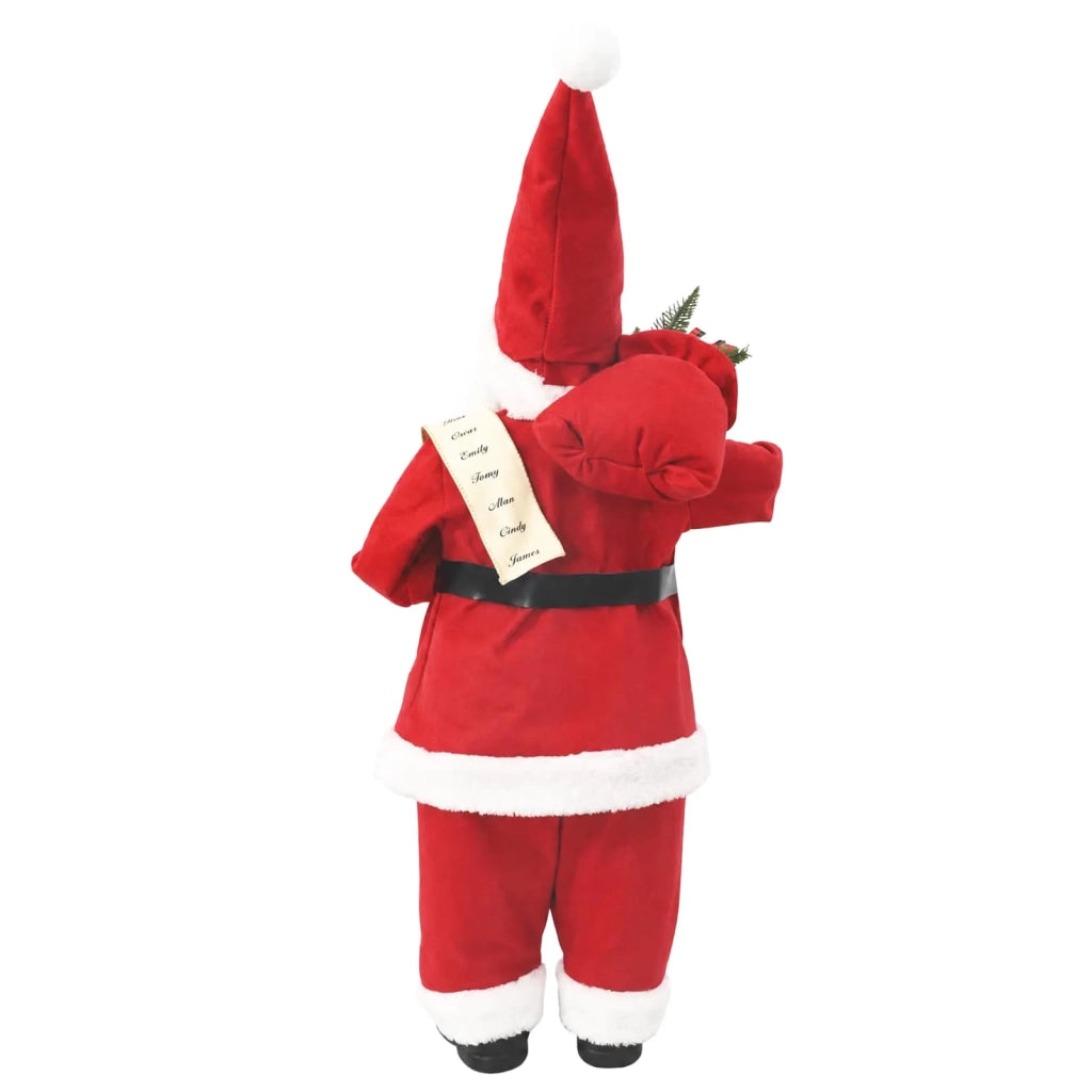 Statuetta di Babbo Natale Rosso 62 cm Poliestere 42050767