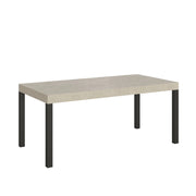 Tavolo Allungabile 180-284x90x77 cm Everyday Premium Cashmere Gambe Antracite