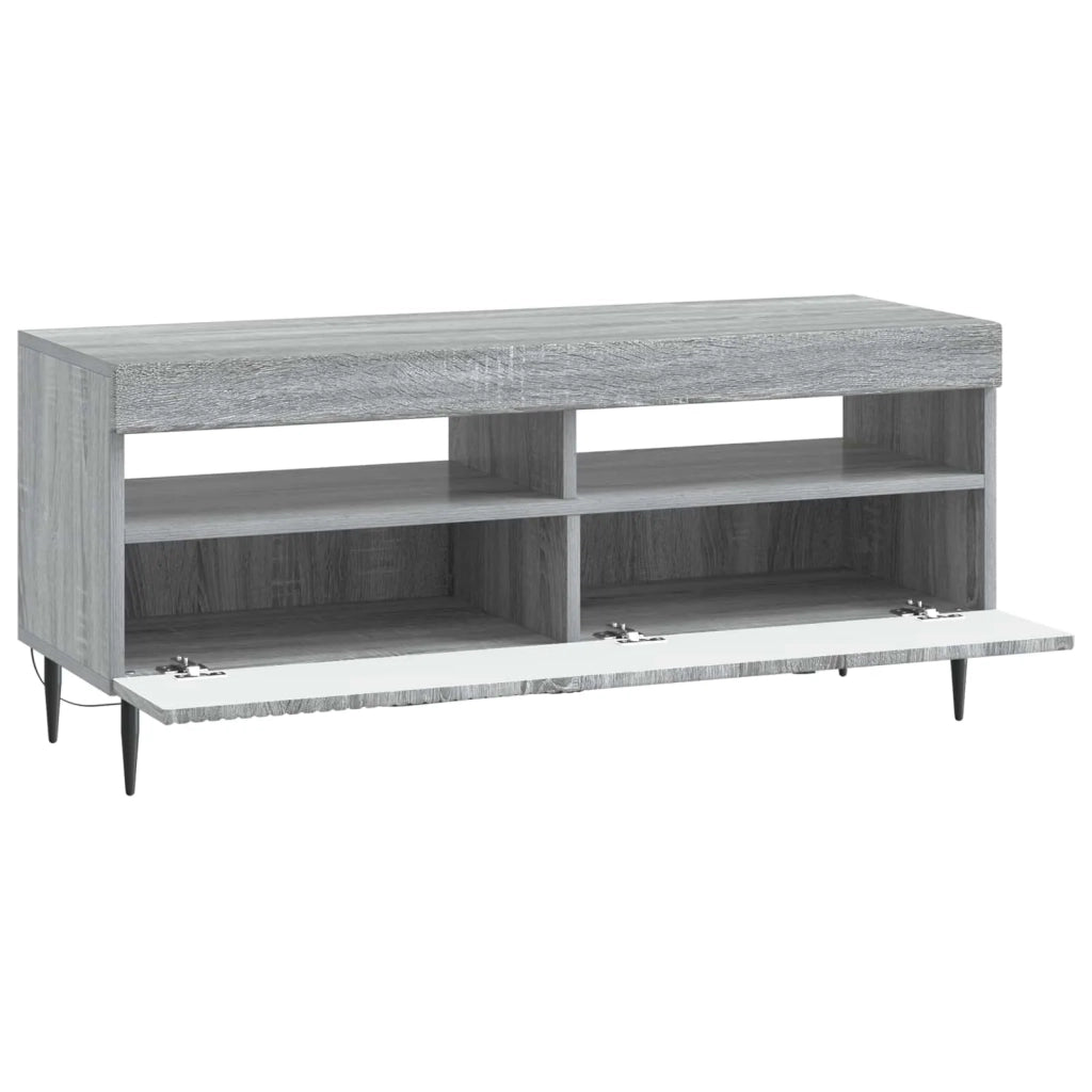 Mobile TV LED Sonoma grigio Legno ingegnerizzato 896991