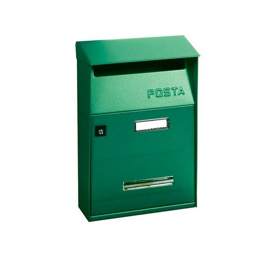 Cassetta Postale Alubox EFFE T verde