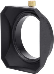 Parasole quadrato 49 mm per obiettivo fotocamera - Paraluce per camcorder DV, filtro per obiettivo digitale videocamera
