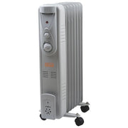 Vinco 70500 stufetta elettrica Interno Grigio 1000 W Riscaldatore ambiente elettrico a olio
