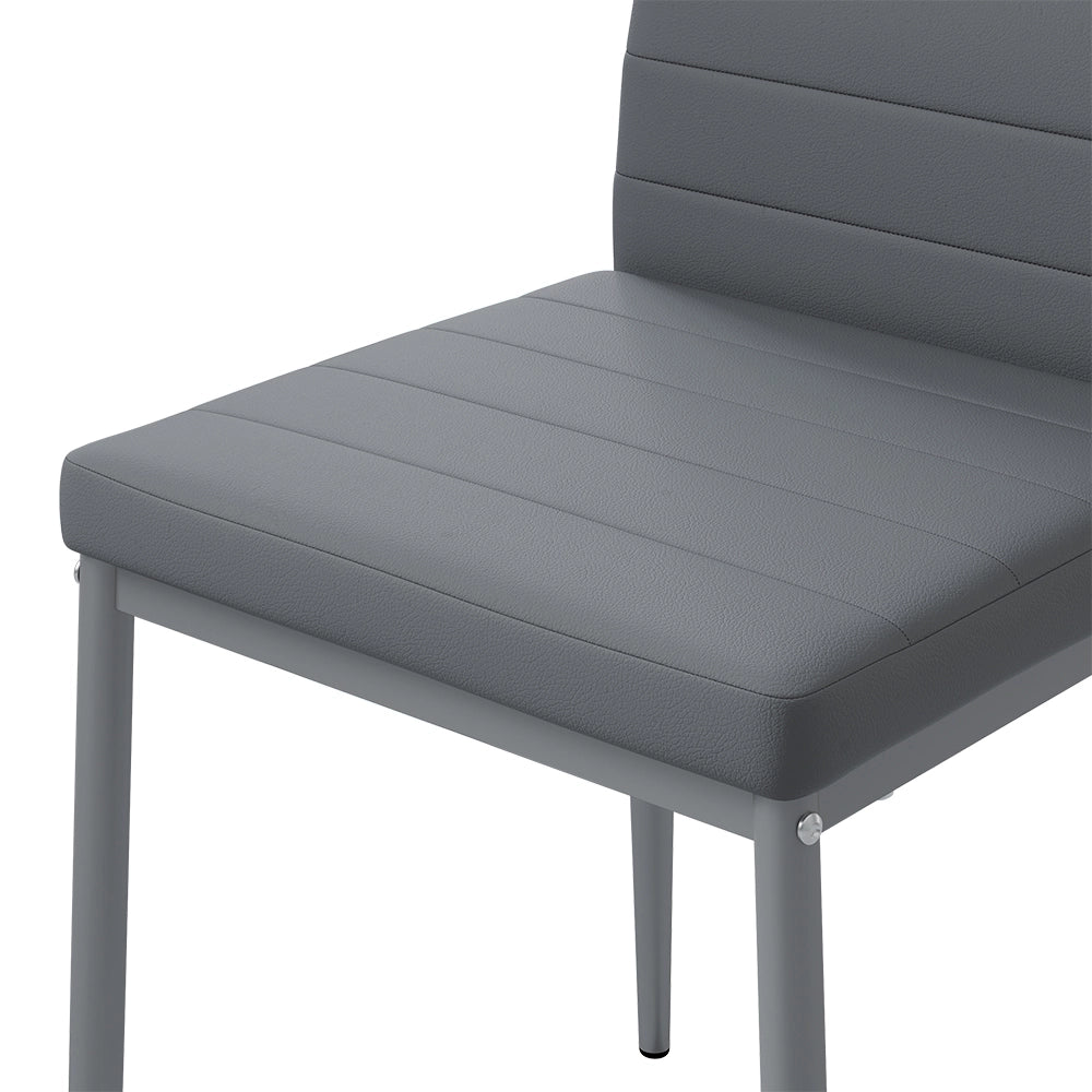 Vicco Sedie Grigio 42.5 x 48 cm Set di 6