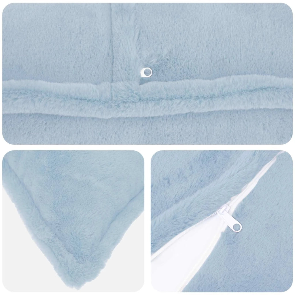 Federa 2 pz HOUTEN Azzurro 55 x 55 cm 920611