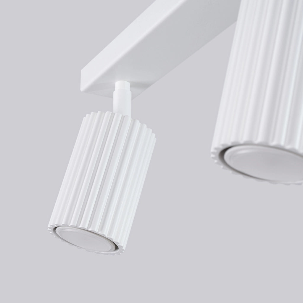Plafoniera barra bianca 30cm 2 spot GU10 GRAVIO Pure Lume