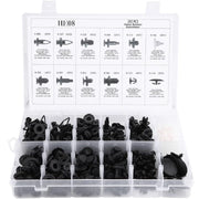 Trade Shop - Kit Clip Per Paraurti Auto 240 Pz 12 Dimensioni Assortiti Fissaggio Per Rivetti -