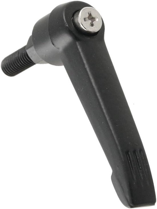 Manubrio Regolabile per Macchine - M6 x 16mm Vite - Metallo - Compreso Pomo - Robusto e Duraturo - Facile da Installare