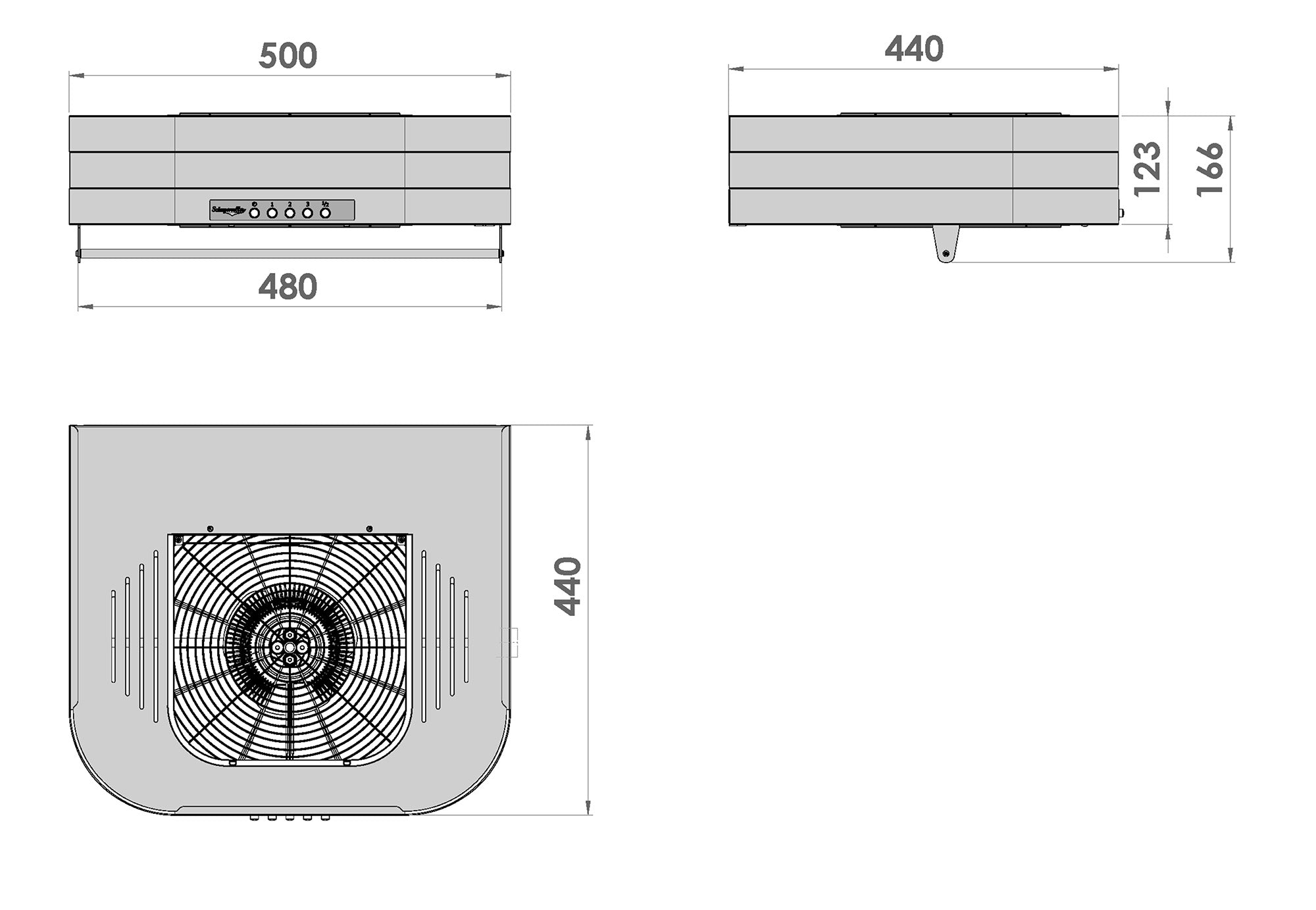 Asciugabiancheria Asciugatrice per Biancheria 1 x 25W Sciugarella Light Bianco