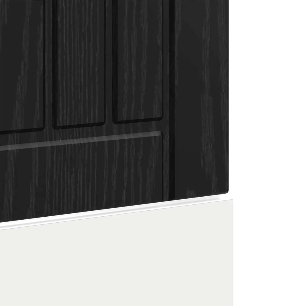 Pannello lavastoviglie LUCCA Rovere Nero 60 x 1,5 x 57 cm