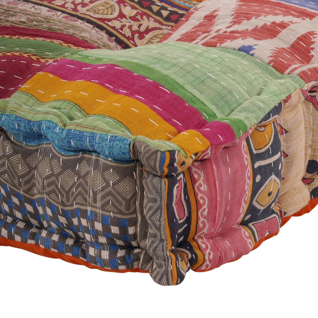 Cuscino per Divano a Pallet in Stoffa Patchwork