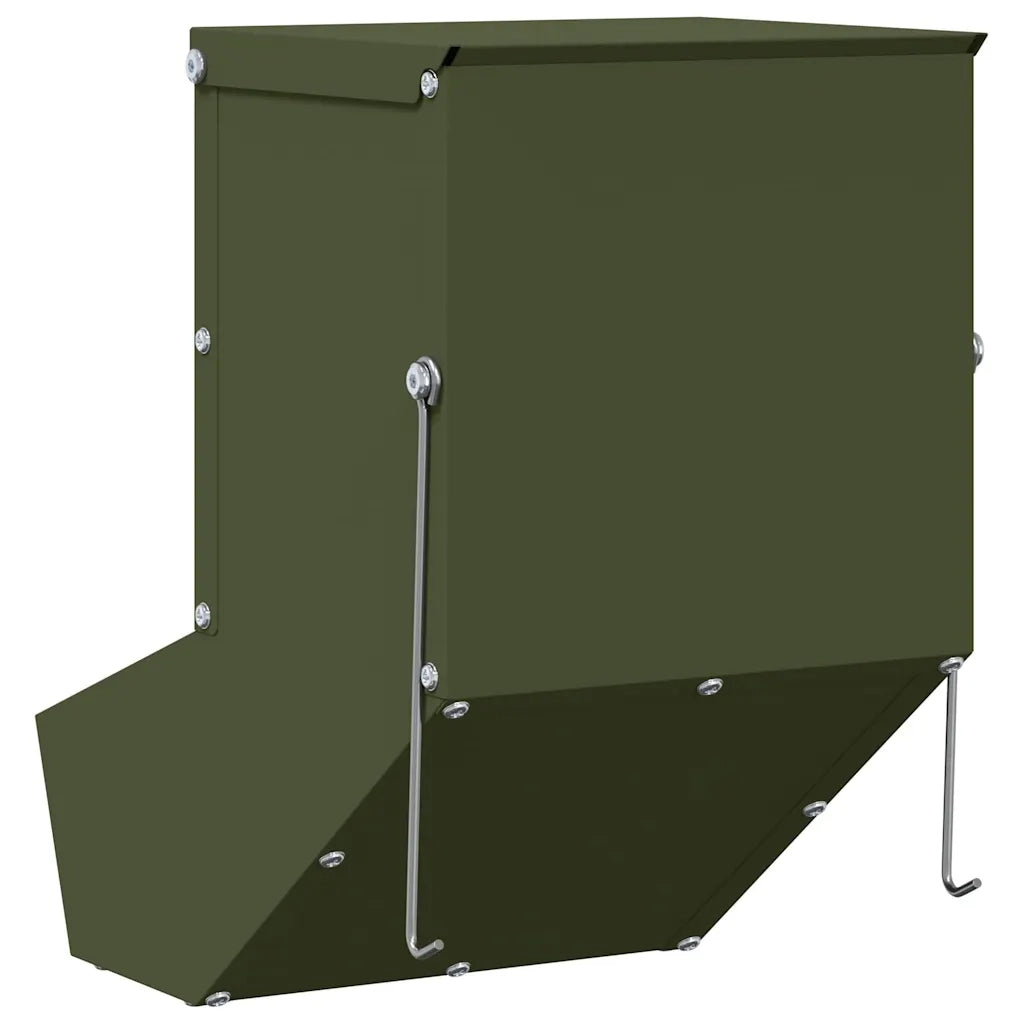 Mangiatore per conigli Verde oliva 17,5 x 26 x 28,5 cm CFW2368100
