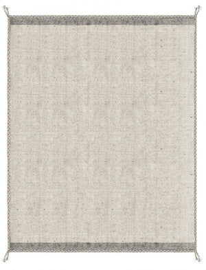 Tappeto 200x300 cm Chathu in Tessuto Beige