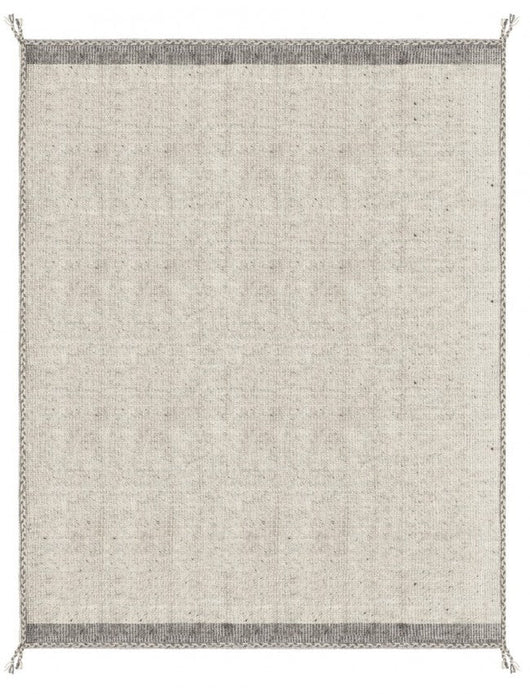 Tappeto 200x300 cm Chathu in Tessuto Beige