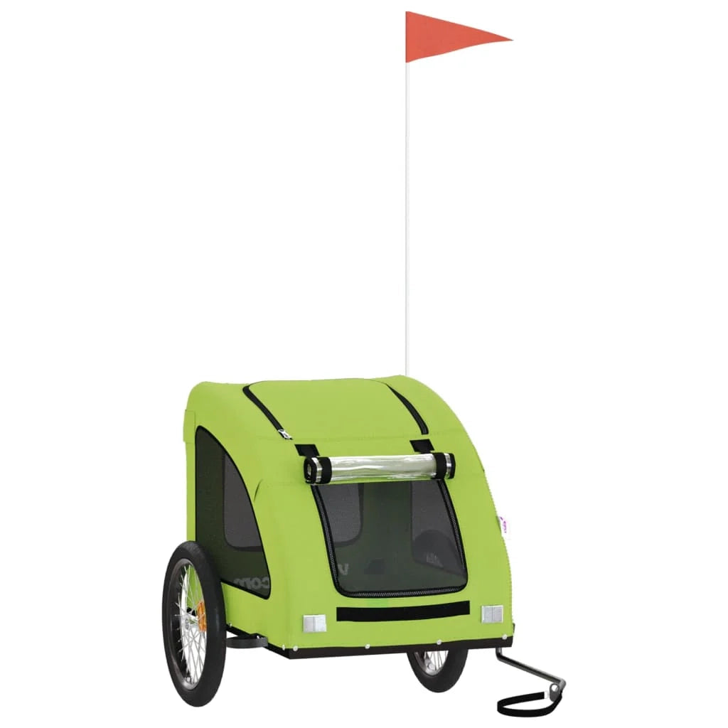 Rimorchio/carrello per animali domestici verde 02_0044235