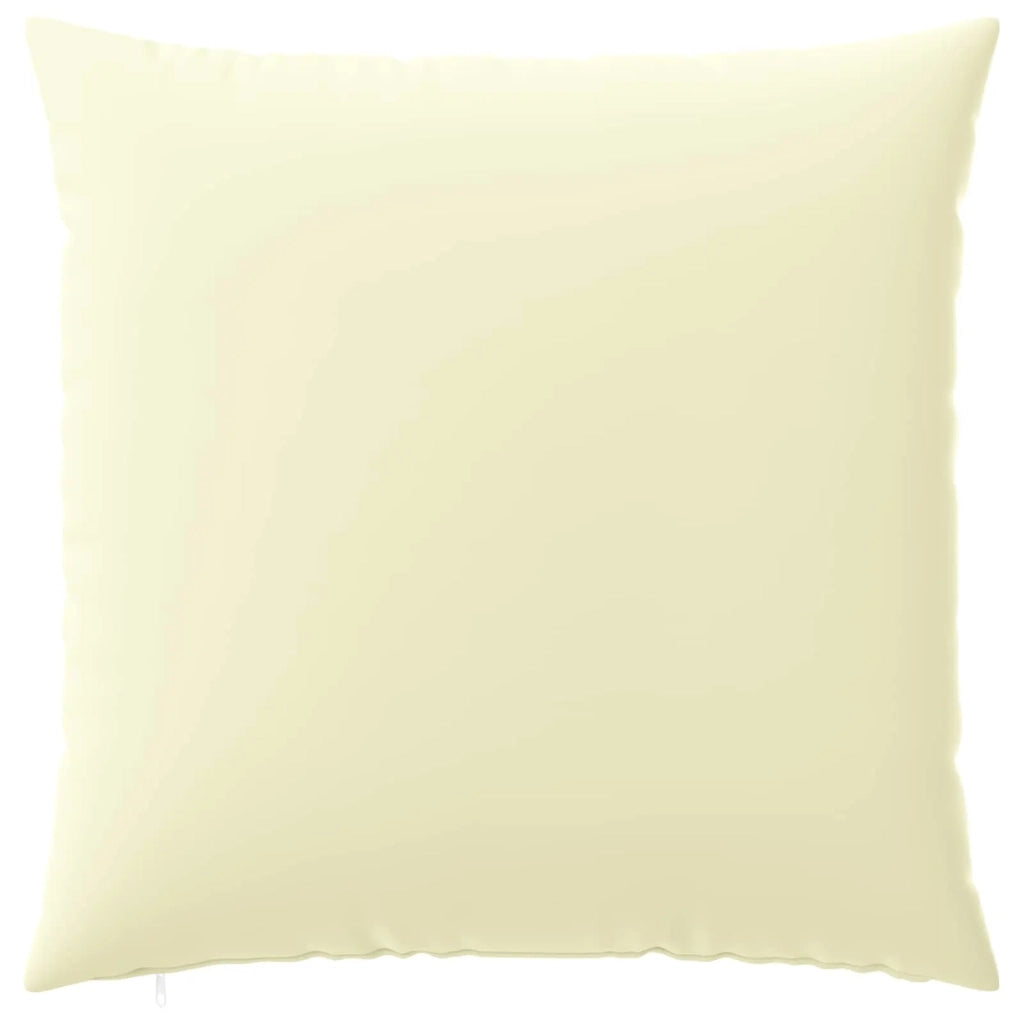 Federa 2 pcs HEERLEN Crema 60 x 60 cm Poliestere 912689