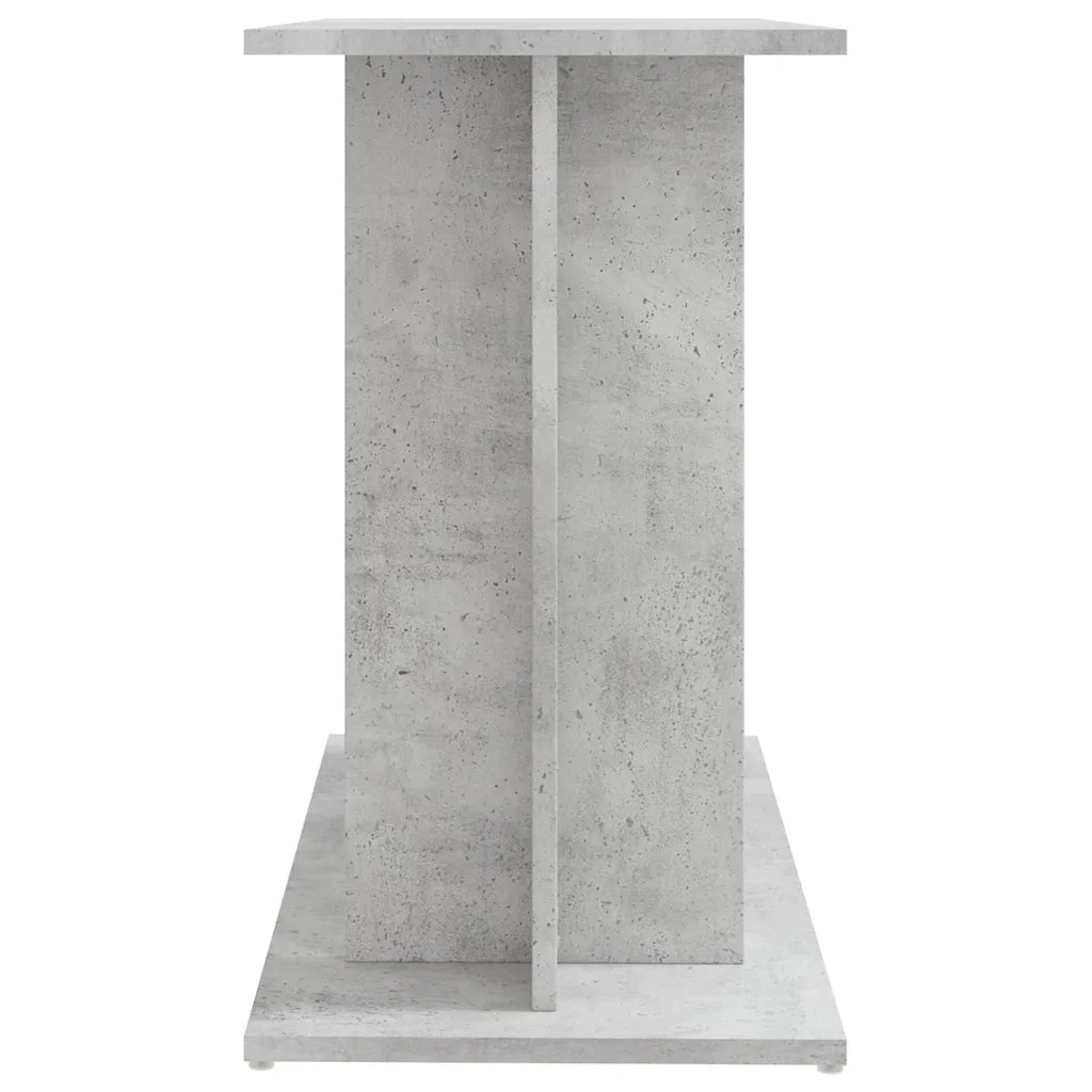 Supporto per acquario in cemento grigio 80x35x60 cm in legno ingegnerizzato 833579