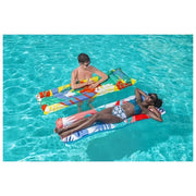 Trade Shop - Materassino Gonfiabile Air Mat Multicolor 2 Tubi 183 X 69 Cm Fantasie Ass. 44033 -