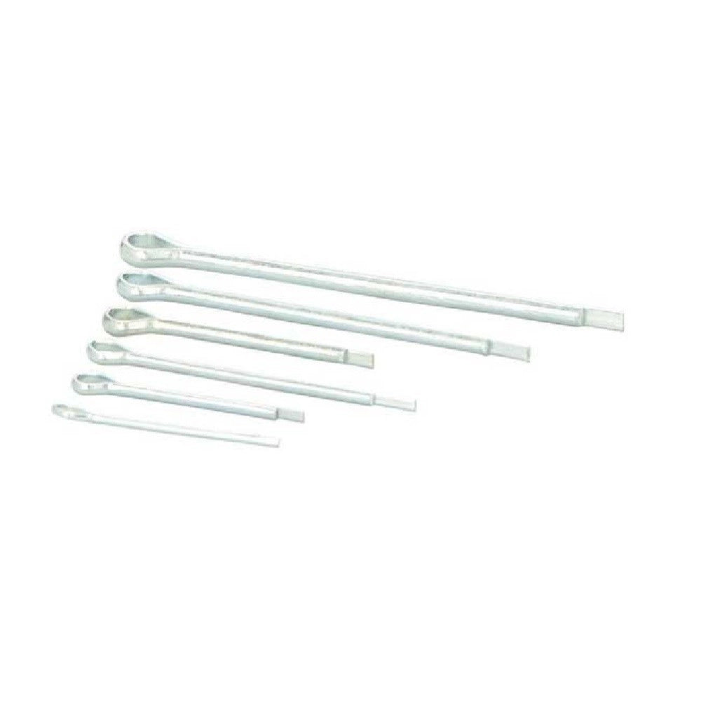 Trade Shop - Set Assortimento 555 Pezzi Coppiglie Perni Fermi Di Sicurezza Varie Misure -