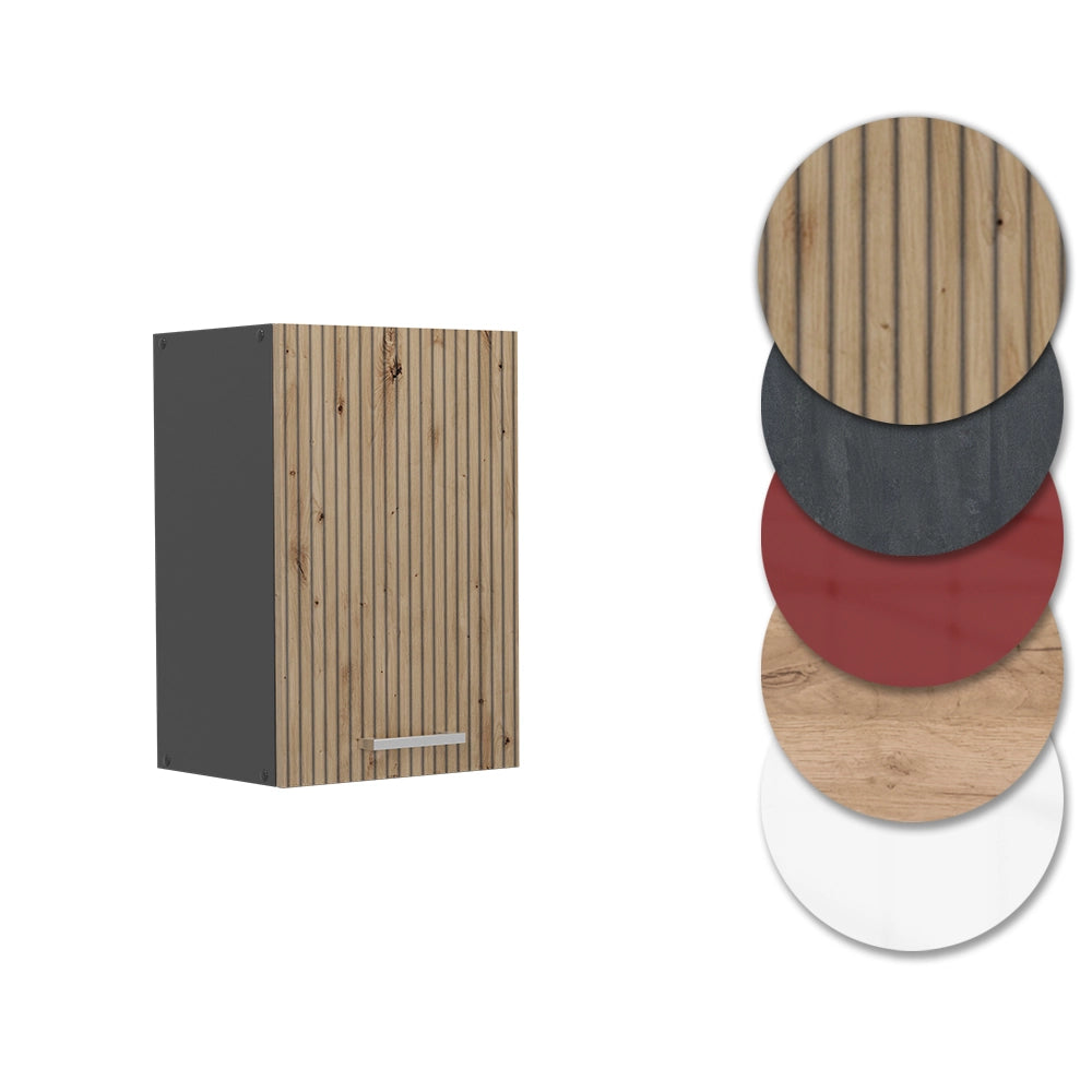 Vicco Pensile da cucina Rovere artigianale 40 cm
