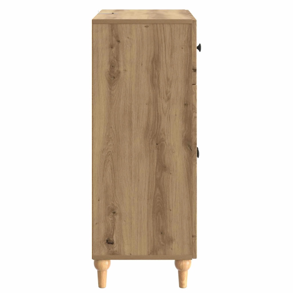 Credenza con cassetto Rovere Artigianale 66 x 34,5 x 90 cm