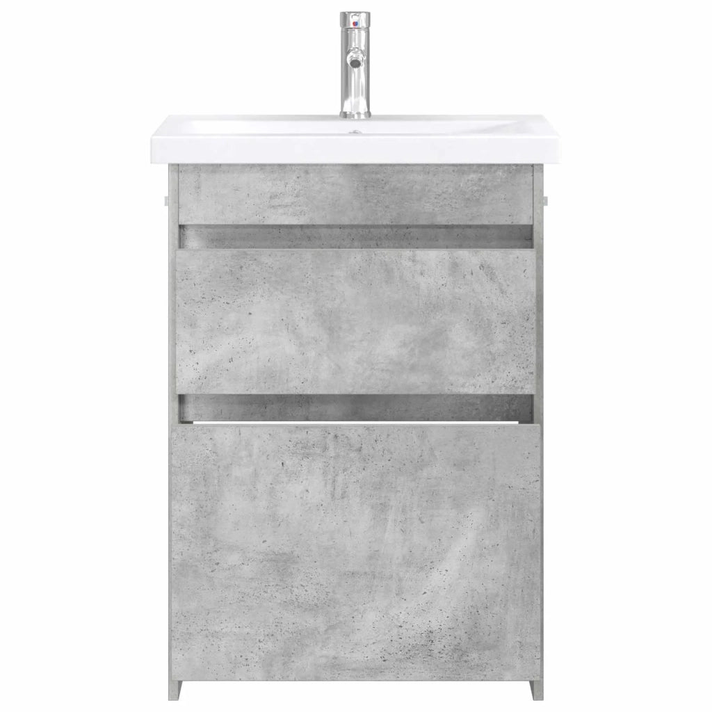 Set di mobili per il bagno Grigio Cemento 61 x 40 x 84,5 cm 3404261
