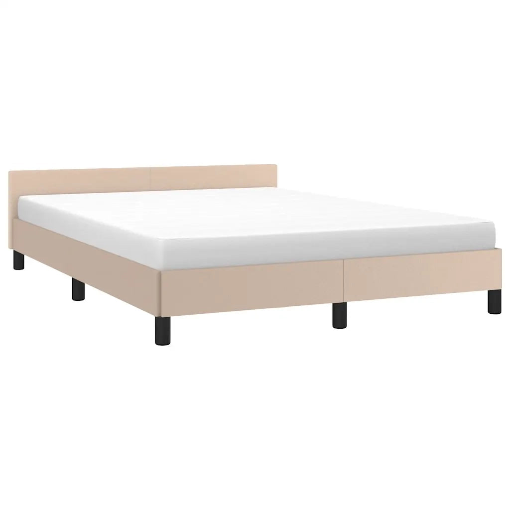 Giroletto con Testiera Cappuccino 140x200 cm in Similpelle cod mxl 63247